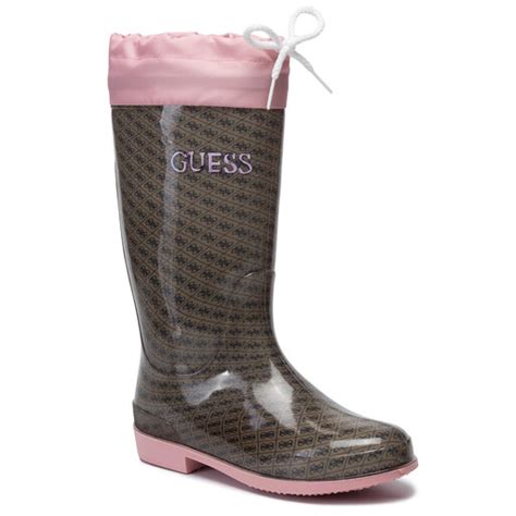 botas de agua guess baratas|Impermeable Botas GUESS Mujer .